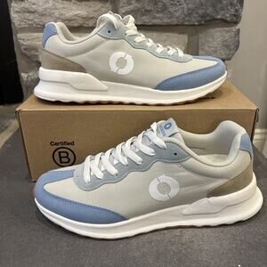 New ECOALF Prinalf Sneakers Light Gray Men's 7.5 / Women’s 9